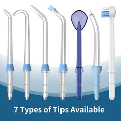 Product packaging showing all included tips
