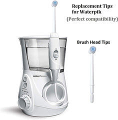 Waterpik compatible replacement heads 3-pack packaging