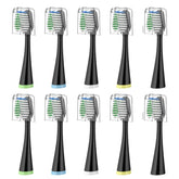 Waterpik replacement toothbrush heads for Complete Care 5.0/9.0 in black