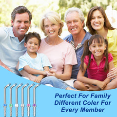 Durable replacement heads for daily water flossing and hygiene