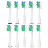 Waterpik Sensonic complete care brush heads with caps for four-pack