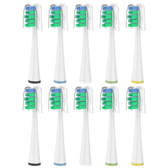 Waterpik Sensonic complete care brush heads with caps for four-pack