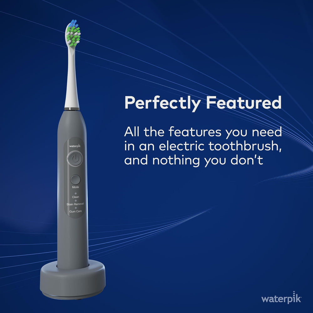 Waterpik Sensonic electric toothbrush back view