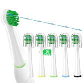 Waterpik Sonic Fusion replacement toothbrush heads white 5-pack – image 1