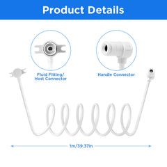 Waterpik Sonic-Fusion replacement parts kit with hose and gasket