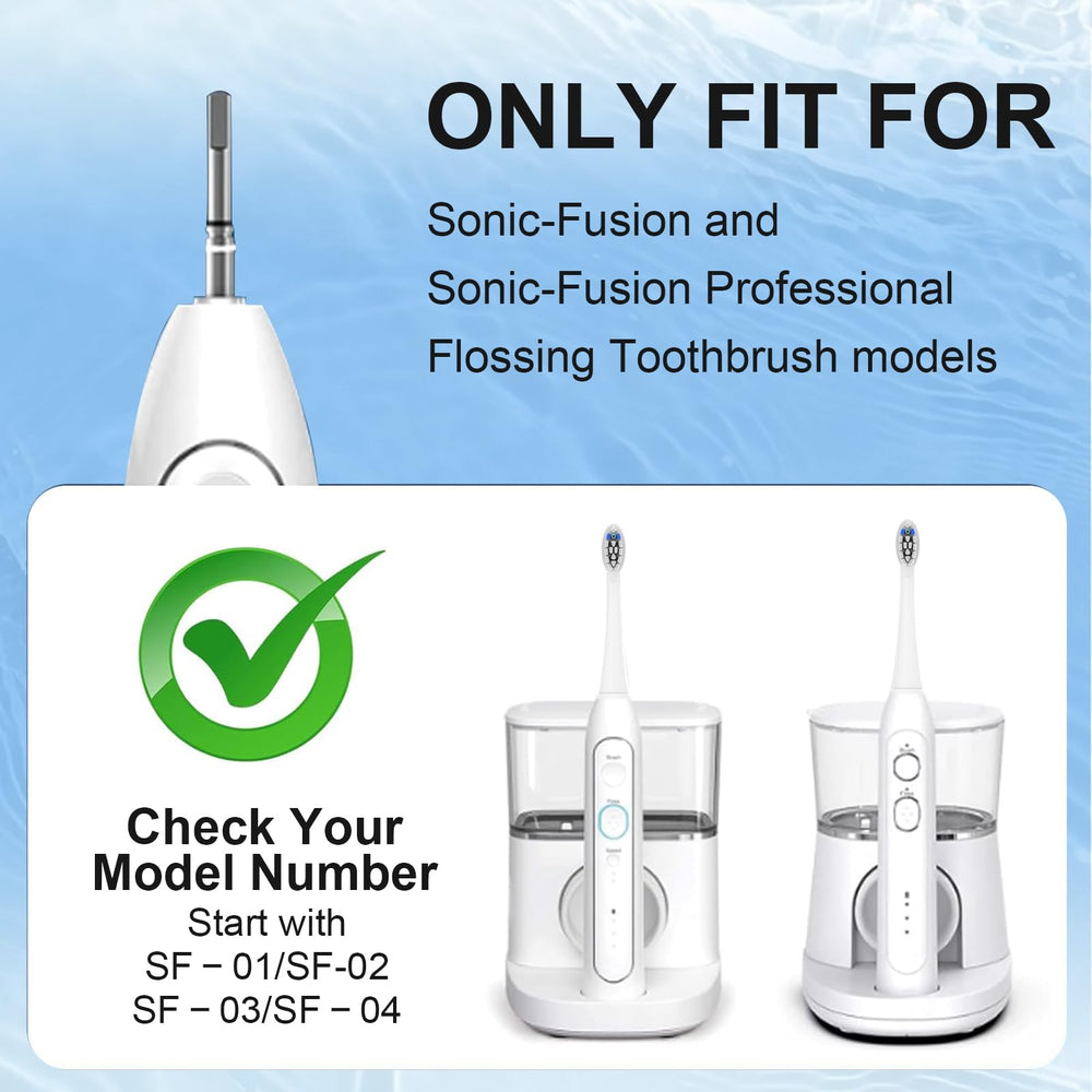 Brush head design for SF-01/SF-02/SF-03/SF-04 compatibility