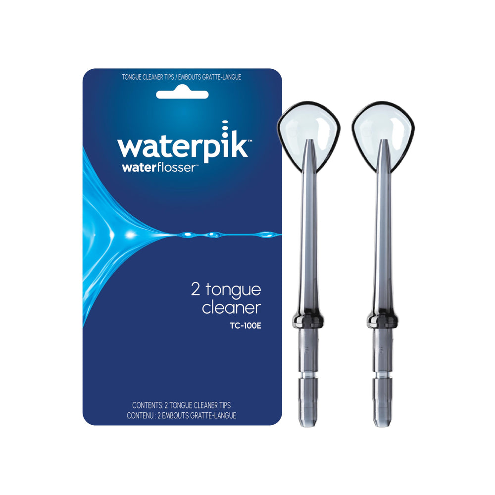 Waterpik Tongue Cleaner Tip TC-100E – 2-Pack, assorted colors