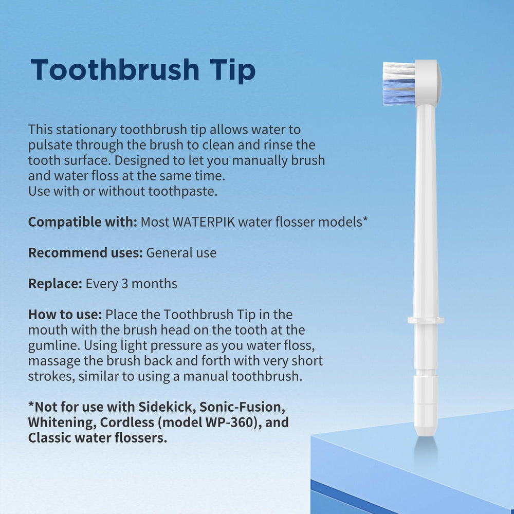 Toothbrush tip for general use