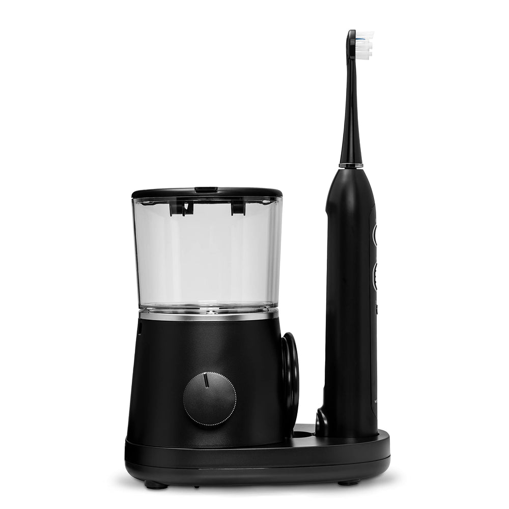 2-minute brushing timer with 30-second pacer display
