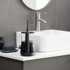 Premium toothbrush travel case and included accessories