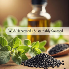 Back packaging with ingredients and usage information