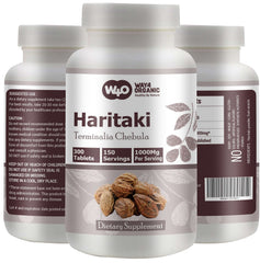 Way 4 Organic Haritaki Capsules bottle front view
