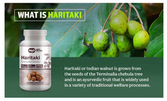 WAY 4 ORGANIC W4O Haritaki ingredients list emphasizing plant-based, gluten-free.