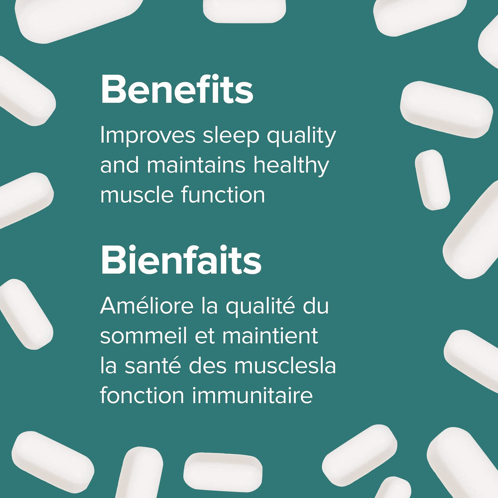 Vegan supplement information and ingredients panel