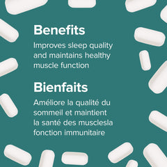 Vegan supplement information and ingredients panel