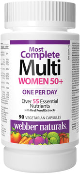 Webber Naturals Women's 50+ Most Complete Multi bottle front view