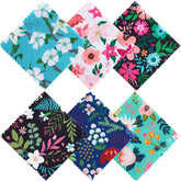 Floral microfiber cleaning cloth set for glasses – style 1