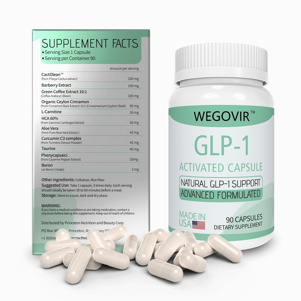 Wegovir Hunger and metabolism support concept art suggests lifestyle benefits