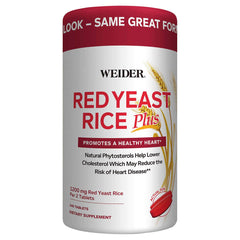 Two bottles of Weider Red Yeast Rice Plus 2-Pack
