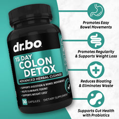 Detox pills for weight flush and bloating relief
