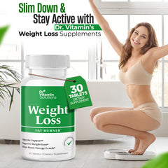 Man taking DR VITAMIN SOLUTIONS weight loss pills