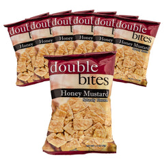 Weight Loss Systems Honey Mustard Double Bites package showing high-protein, low-calorie snack.