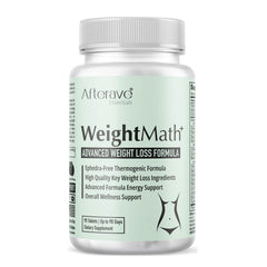 WeightMath metabolism booster bottle on a white background