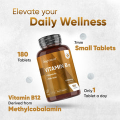 Close-up of WeightWorld B12 5000 mcg vegan tablets