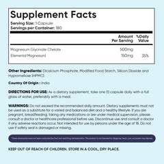 Allergen-free text on supplement bottle
