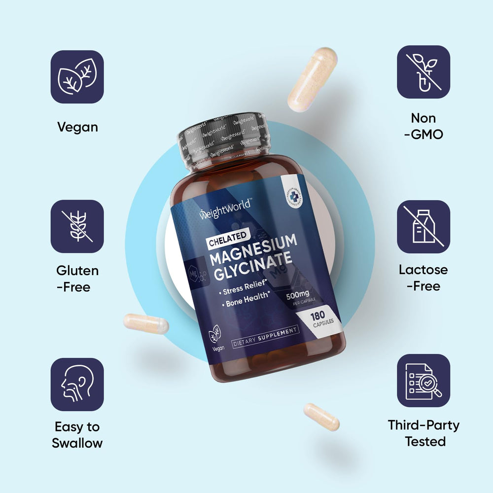 Six month supply calendar concept with bottle