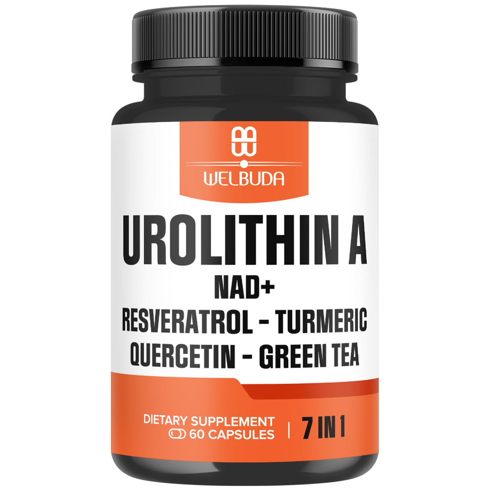 WELBUDA 7in1 Urolithin A capsules bottle – 60 count