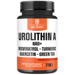 WELBUDA 7in1 Urolithin A capsules bottle – 60 count