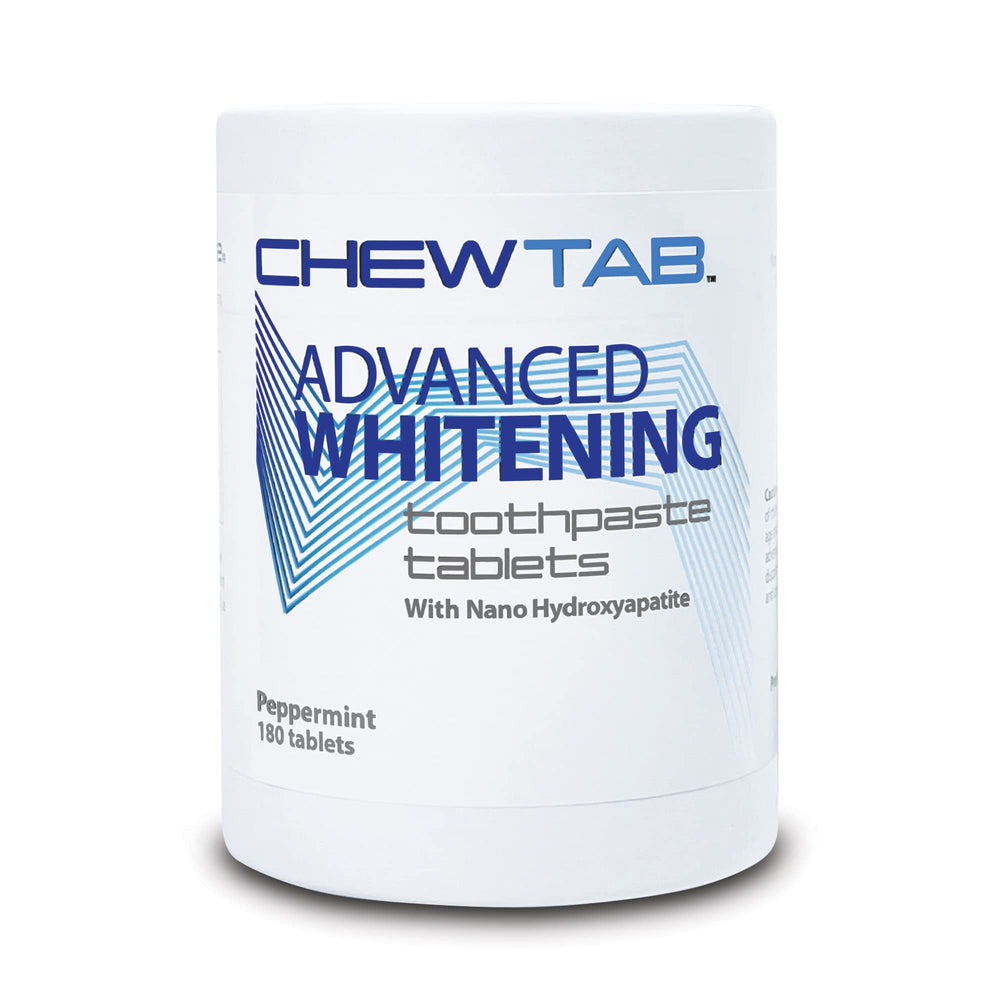 Weldental Chewtab container with peppermint tablets