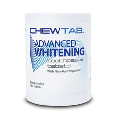 Weldental Chewtab container with peppermint tablets