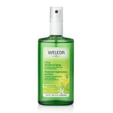 Weleda Citrus Deodorant bottle in recyclable glass (3.4 oz)