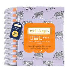 Well-Kept Tech & Lens Wipes 12-pack box front