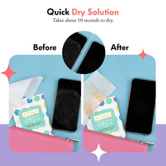 Travel-friendly Well-Kept wipes for on-the-go cleaning