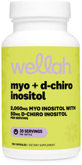 Wellah bottle front showing product and benefits
