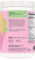 Wellah creatine monohydrate scoop highlights strength support after workouts