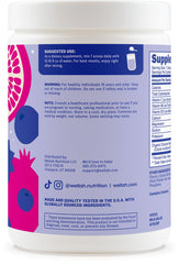 Wellah Electrolytes powder dissolving in water for fast, refreshing hydration.