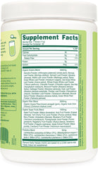 Wellah Leaf smoothie glass with greens demonstrates delicious, everyday nutrition on the go.