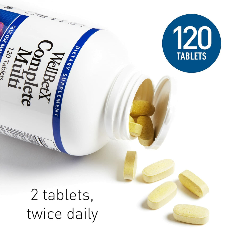 WellBetX Complete Multi vitamins and minerals illustration
