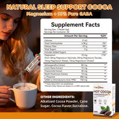 Single-serve sachets of Wellcatcher nighttime cocoa