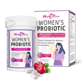 Wellcatcher vaginal probiotics bottle showing 30B CFU and 8 strains