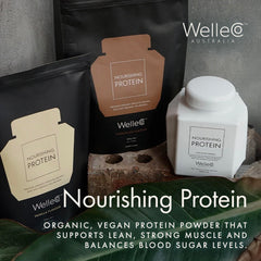 WelleCo no artificial additives label reinforces clean nutrition