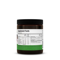 Back of packaging displaying ingredients and certifications