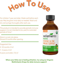 Recyclable glass bottle for Wellements Immune Support