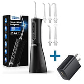 WELLFINE Water Dental Flosser with wall adapter