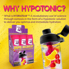 Wellgenix Hydrate48 vegan and gluten-free hydration powder