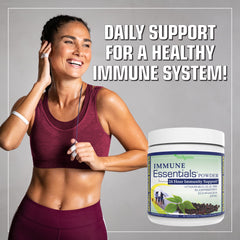 Ingredients panel of Wellgenix Immune Essentials Raspberry Lemonade